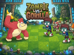 Lojë Zombie vs Gorilla