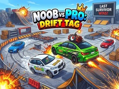 Lojë Noob vs Pro: Drift Tag