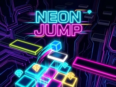 Lojë Neon Jump
