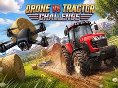 Lojë Drone vs Tractor Challenge