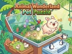 Lojë Animal Wonderland Pet Puzzle
