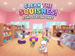 Lojë Clean the Squishes! ASMR Sorting Obby