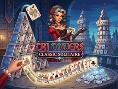 Lojë Tri Towers Classic Solitaire