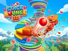 Lojë Stack Bounce 3D