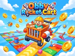 Lojë Obby Rocket Cart