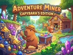 Lojë Adventure Miner Capybara's Edition