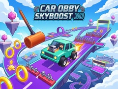Lojë Car Obby Skyboost 3D