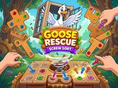 Lojë Goose Rescue: Screw Sort