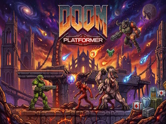 Lojë Doom Eternal Platformer