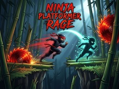 Lojë Ninja Platformer Rage