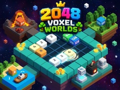Lojë 2048 Voxel Worlds