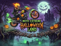 Lojë Moto Extreme Halloween Land