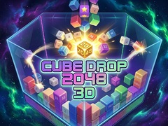 Lojë Cube Drop 2048 3D