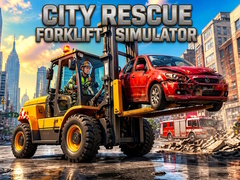 Lojë City Rescue Forklift Simulator