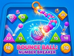 Lojë Bounce Ball: Number Breaker