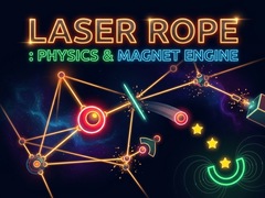 Lojë Laser Rope : Physics & Magnet Engine