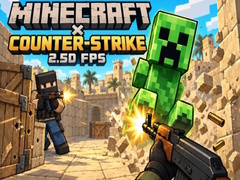Lojë Minecraft Counter Strike: 2.5D FPS