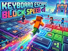 Lojë Keyboard Escape Block Speed +1