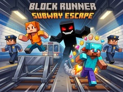 Lojë Block Runner: Subway Escape