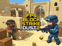 Lojë FPS Block Strike Dust 2