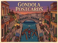 Lojë Gondola Postcards