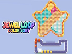 Lojë Jewel Loop Color Sort