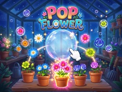 Lojë Pop Flower