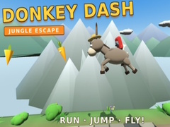 Lojë Donkey Dash Jungle Escape