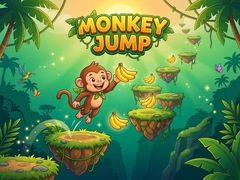 Lojë Monkey Jump