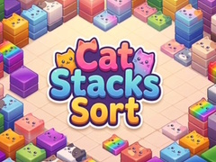Lojë Cat Stacks Sort