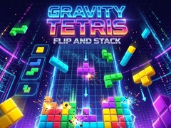Lojë Gravity Tetris: Flip & Stack