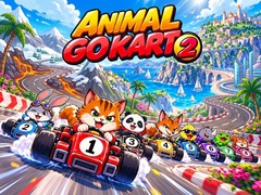Lojë Animals Go Kart 2