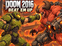 Lojë Doom 2016 Beat Em Up
