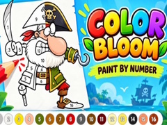 Lojë Color Bloom Paint by Number