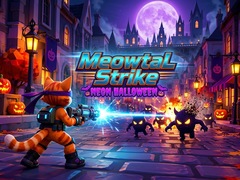 Lojë Meowtal Strike Neon Halloween