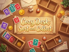Lojë Cozy Desk Sort and Collect