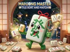 Lojë Mahjong master tile sort and match