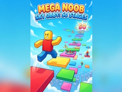 Lojë Mega Noob Sky Obby: 50 Stages