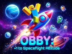 Lojë Obby: +1 to spaceflight altitude