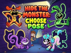 Lojë Hide the Monster: Choose Pose