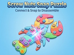 Lojë Screw Nuts Snap Puzzle
