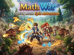 Lojë Math War: Quick Math Epic Adventure