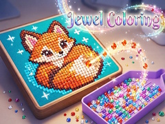 Lojë Jewel Coloring