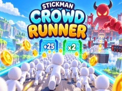 Lojë Stickman Crowd Runner 3D