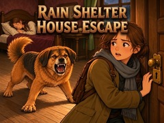 Lojë Rain Shelter House Escape