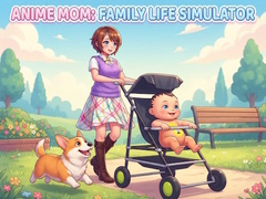 Lojë Anime Mom: Family Life Simulator