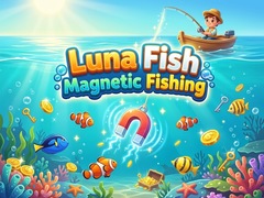 Lojë Luna Fish Magnetic Fishing