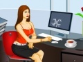 Lojë Office Slacking: Anna in the Office