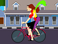 Lojë Cycling Kiss