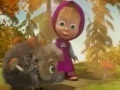Lojë Masha and the hedgehog